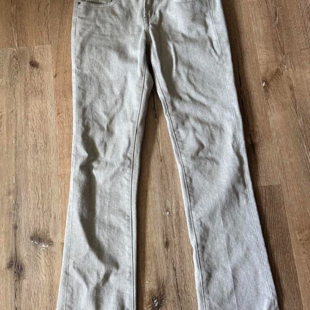 Y2K Ralph Lauren black label Gray Low Rise Bootcut jeans size‎ 26 or 2